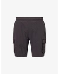 Arne - Utility Cargo Multi-Pockets Stretch-Woven Shorts - Lyst