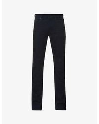 PAIGE - Federal Straight-Leg Slim-Fit Stretch-Denim Jeans - Lyst