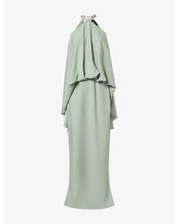 ‎Taller Marmo - Cyclades Crystal Woven Maxi Dress - Lyst