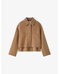 JOSEPH - Kalaa Double-Face Wool And Silk-Blend Jacket - Lyst