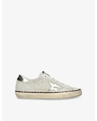 Golden Goose - Super-Star Suede Low-Top Trainers - Lyst