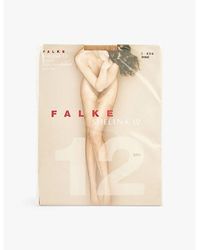 FALKE - Shelina 12 Denier Woven-Blend Stockings - Lyst