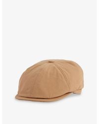 Barbour - Fawdon Cotton Baker Boy Hat - Lyst