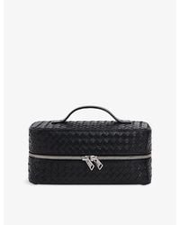 Sandro - Woven Leather Toiletry Bag - Lyst