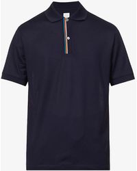 Paul Smith Striped Cotton-piqué Shorts 
