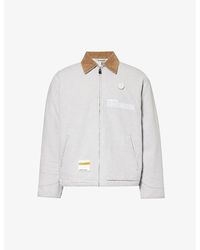 Aape - Moonface Relaxed-fit Cotton-twill Jacket - Lyst