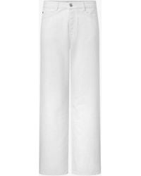 Twist & Tango - Anderline Ridgid Straight-leg High-rise Organic-cotton Jeans - Lyst
