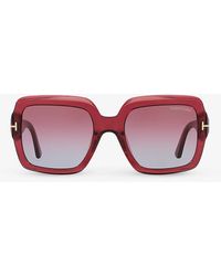 Tom Ford - Tr001783 Kaya Square-frame Acetate Sunglasses - Lyst