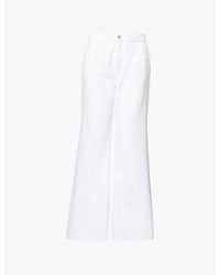 ME+EM - Leg Elongator Cotton Denim Jeans - Lyst