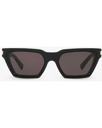 Saint Laurent - Sl633 Calista Cat-eye Frame Acetate Sunglasses - Lyst