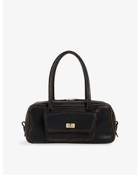 Sandro - Ezmehralda Suede Shoulder Bag - Lyst