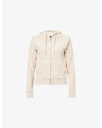 Juicy Couture - Robertson Velour Stretch-Woven Hoody - Lyst