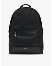 Reiss - Allen Front-Pocket Woven Backpack - Lyst