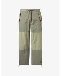 BBCICECREAM - Panelled Parachute Cotton Trousers - Lyst