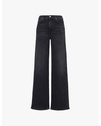 Agolde - Harper Straight-Leg Mid-Rise Cotton-Blend Jeans - Lyst