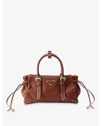Prada - Bonnie Small Leather Shoulder Bag - Lyst