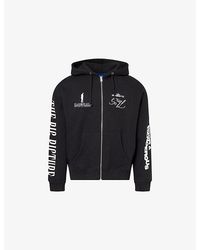 AWAKE NY - Big L Embroidered Cotton Hoody - Lyst