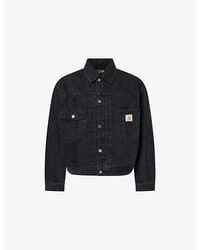 Carhartt - Belmar Logo-Patch Denim Jacket - Lyst
