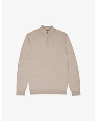 Reiss - Blackhall Slim-Fit Wool Jumper - Lyst