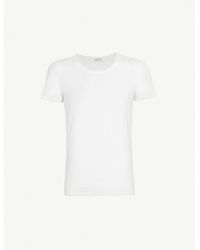 Hanro - Cotton Superior Cotton-Blend T-Shirt Xxl - Lyst