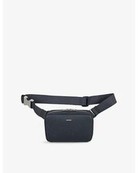 Sandro - Logo-Embossed Small Leather Bag - Lyst