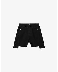 AllSaints - Frankie High-Rise Denim Shorts - Lyst