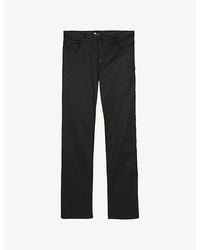 The Kooples - Straight-Leg Regular-Fit Faux-Leather Jeans - Lyst