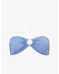 Heidi Klein - Cetara Ring Bandeau Bikini Top - Lyst