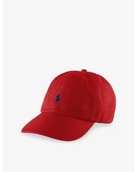 Polo Ralph Lauren - The Iconic Logo-Embroidered Cotton Baseball Cap - Lyst