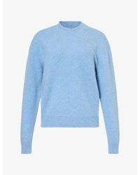 TOTEME - Crewneck Alpaca Wool-Blend Jumper - Lyst