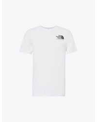 The North Face - Coordinates Graphic-print Cotton-jersey T-shirt - Lyst