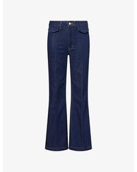 FRAME - F The Icon Trouser - Lyst