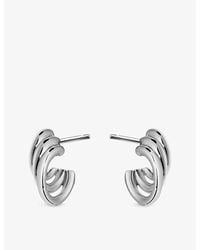 Shaun Leane - Bound Hoop Size 1 Sterling- Earrings - Lyst