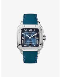 Cartier - Santos De Mechanical Watch - Lyst