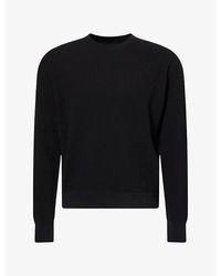 Studio Nicholson - Crew-Neck Rib-Knit Cotton Jumpers - Lyst