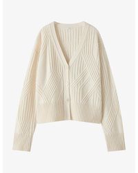 JOSEPH - Aristea Rib Merino-Wool Cardigan - Lyst