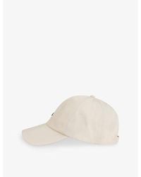 Reiss - Emery Logo-Plaque Woven Baseball Cap - Lyst