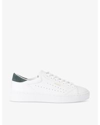 Axel Arigato - Court Logo-embossed Leather Low-top Trainers - Lyst