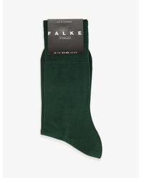 FALKE - Tiago Stretch Cotton-blend Socks - Lyst