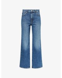 FRAME - The Pixie Arrow Bootcut Denim Jeans - Lyst