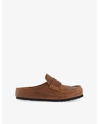 Birkenstock - Naples Wrapped Leather Clogs - Lyst