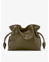 Loewe - Flamenco Mini Leather Clutch Bag - Lyst