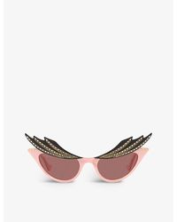 Gucci - gg1094s Hollywood Forever 003 Sunglasses - Lyst