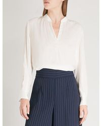Zadig & Voltaire - Satin Top - Lyst