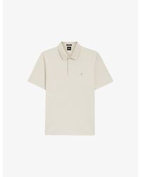 BOSS - Double B-Logo Mercerised Cotton Polo Shirt - Lyst