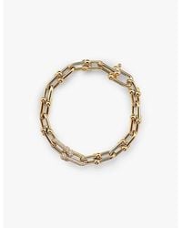 Tiffany & Co. - Tiffany Hardwear Medium Link 18Ct- And 1.39Ct Diamond Bracelet - Lyst