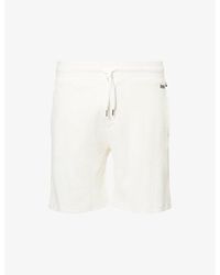 BOSS - Structure Waffle-Texture Cotton-Blend Shorts - Lyst