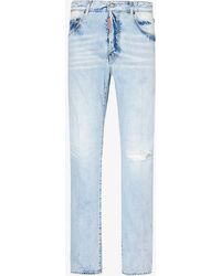 DSquared² - Light 642 Straight-leg Denim Jeans - Lyst