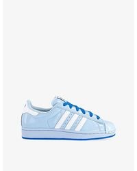 adidas - Superstar Ii Patent-Leather Trainers - Lyst