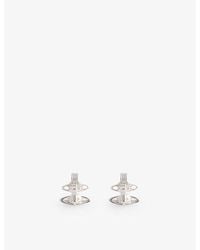 Vivienne Westwood - Lorelei Brass Stud Earrings - Lyst